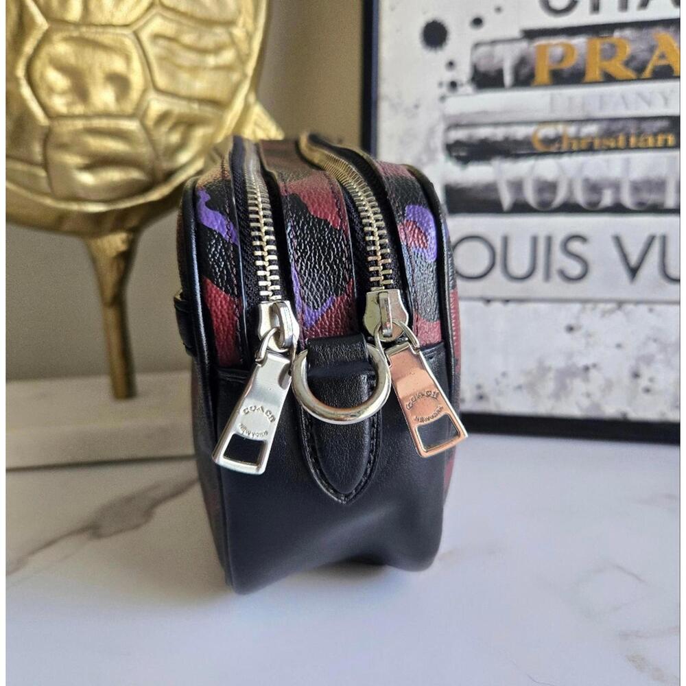 ❌️SOLD❌️Coach Jes 20 Crossbody Bag With Leopard Print - Picture 3 of 8